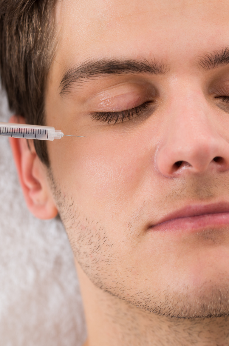 botox procedure, mens skin care, mantox, brotox, injections, safety, antiwrinkle treament